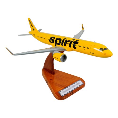 Spirit Airlines A321-271NX Custom Aircraft Model - View 5