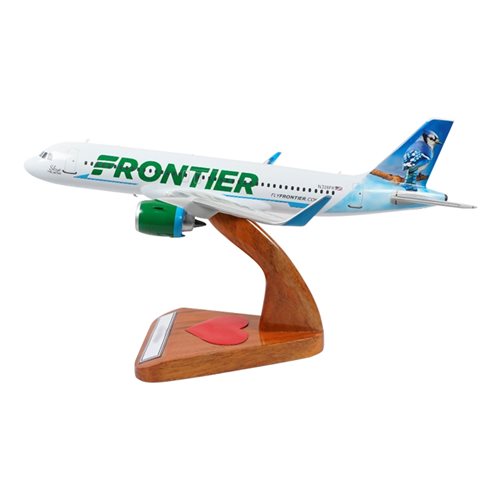 Frontier Airlines Airbus A320-251N Custom Aircraft Model - View 2