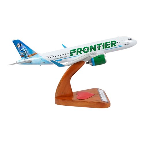 Frontier Airlines Airbus A320-251N Custom Aircraft Model - View 4