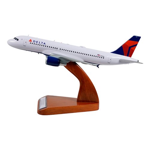 Delta Airlines A320 Custom Aircraft Model - View 2
