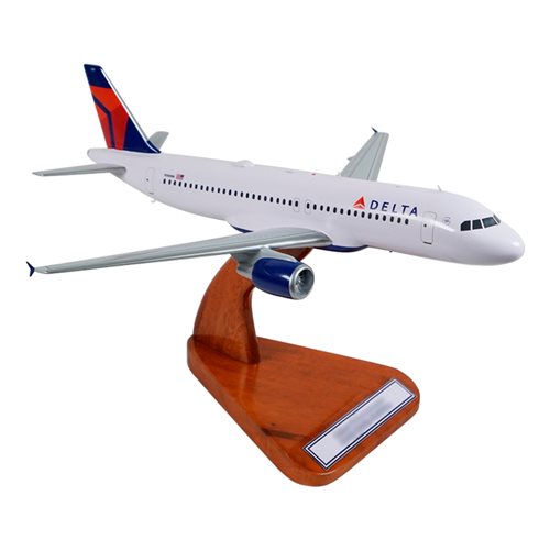 Delta Airlines A320 Custom Aircraft Model - View 5