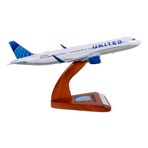 United Airlines Airbus A321Neo Custom Airplane Model  - View 4