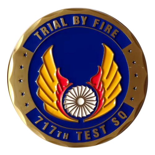 717 TS AEDC Challenge Coin - View 2