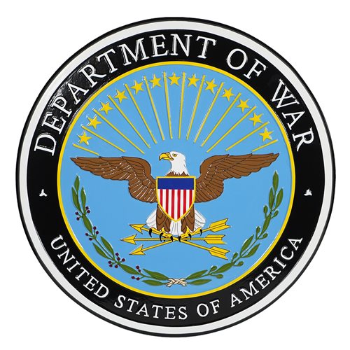 Department of War Custom Wall Plaque - View 2