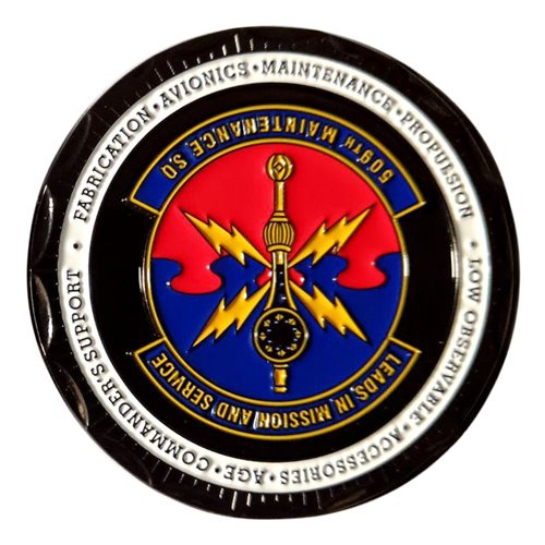 509 MXS Viper Commander Challenge Coin - View 2