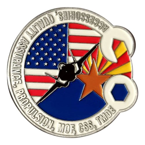56 CMS Desperados Challenge Coin - View 2