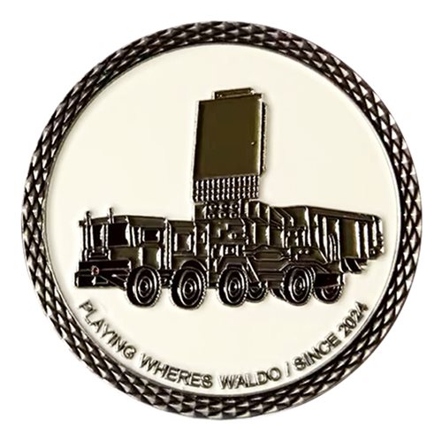 450 IS Playing Where's Waldo Challenge Coin - View 2