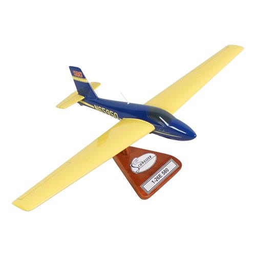 Schweizer 1-26E Glider Custom Aircraft Model - View 5