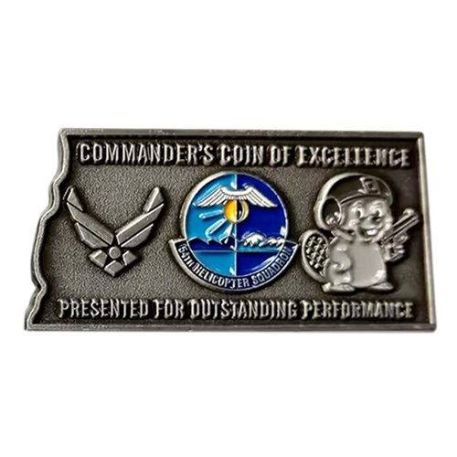 54 HS Outstanding Performance Challenge Coin - View 2