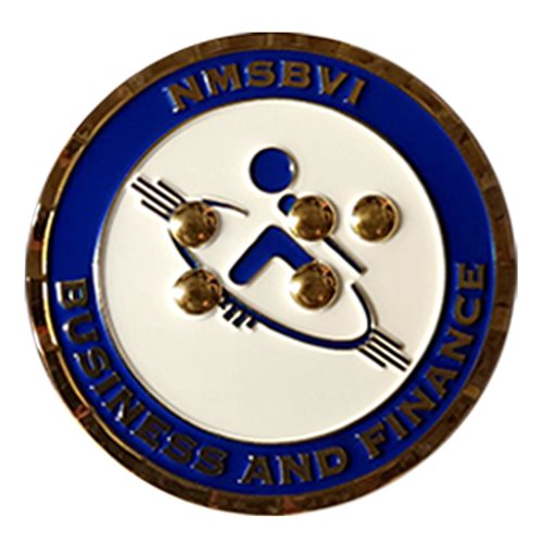 NMSBVI Bear Challenge Coin - View 2