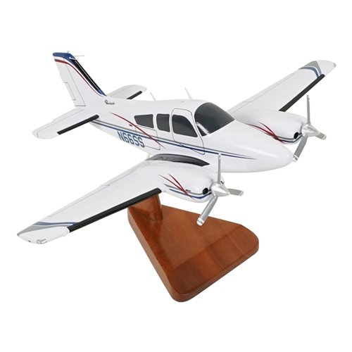 Beechcraft Baron 95-B55 Custom Airplane Model  - View 5