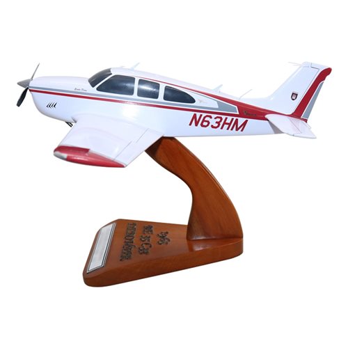 Beechcraft 35-C33 Debonair Custom Aircraft Model - View 2