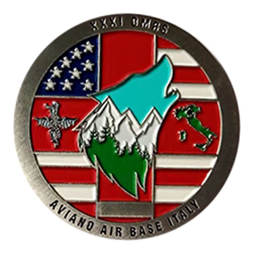 31 OMRS Grit and Grace Challenge Coin - View 2