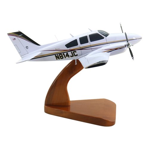 Baron C55 Beechcraft Baron Custom Airplane Model  - View 4
