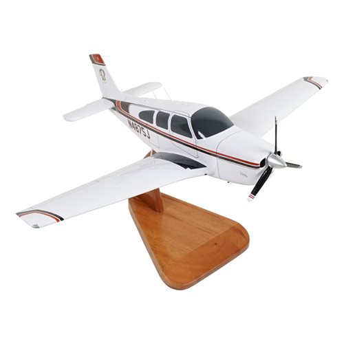 Beechcraft C33A Debonair Custom Aircraft Model - View 5