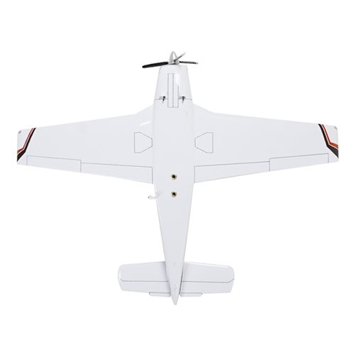 Beechcraft C33A Debonair Custom Aircraft Model - View 7