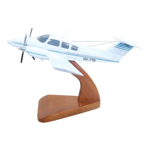 Beechcraft BE76 Duchess Custom Aircraft Model - View 2