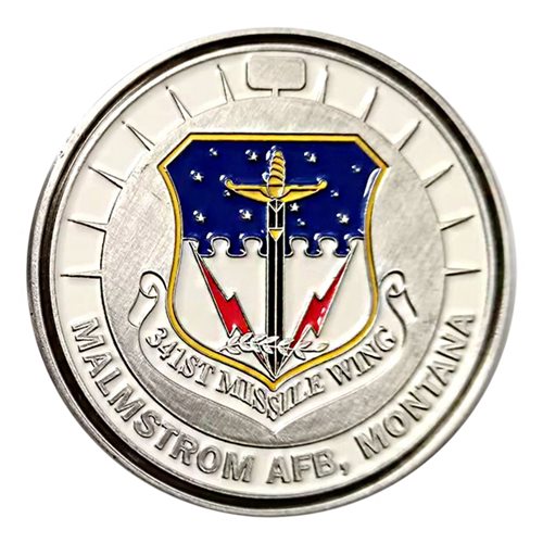 341 MW Safety Challenge Coin - View 2