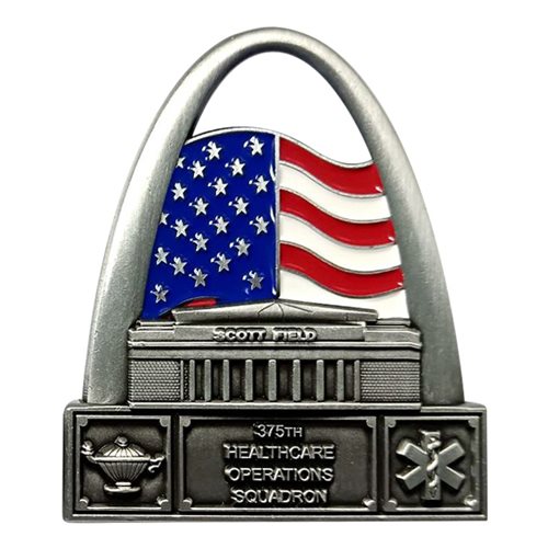 375 HCOS Commander Challenge Coin - View 2