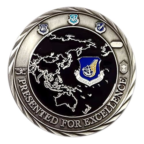 PACAF A2 Command Challenge Coin - View 2