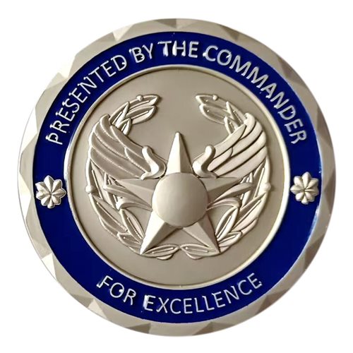 605 TES AC2 CTF Commander Challenge Coin - View 2