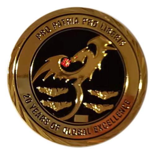 3 SOS Hellfire Anniversary Challenge Coin - View 2