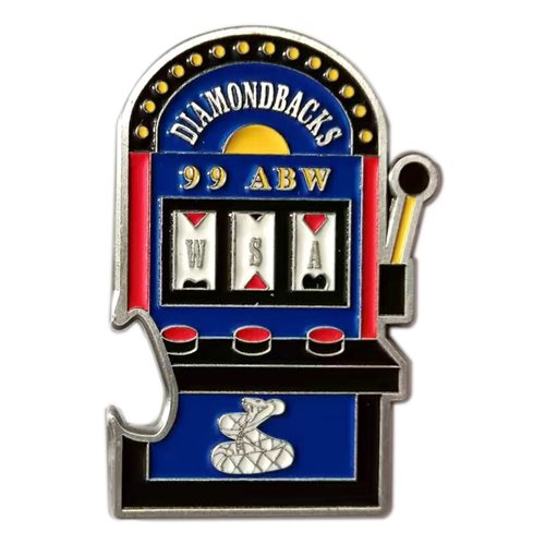 99 ABW WSA Bottle Opener Challenge Coin - View 2