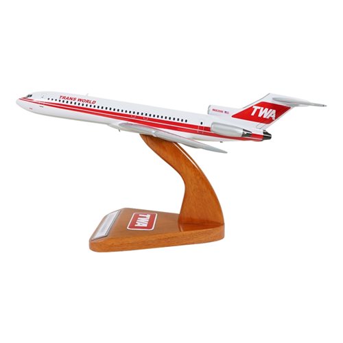 Trans World Airlines B727-200 Custom Aircraft Model - View 2