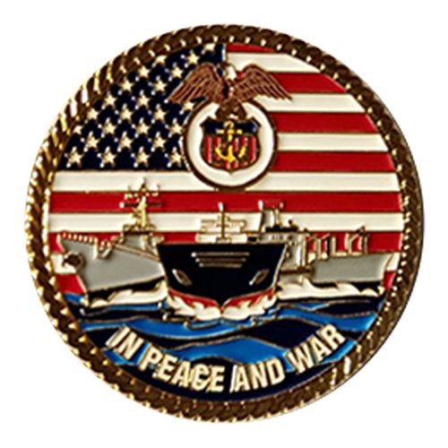 USN Surface N7 Challenge Coin - View 2