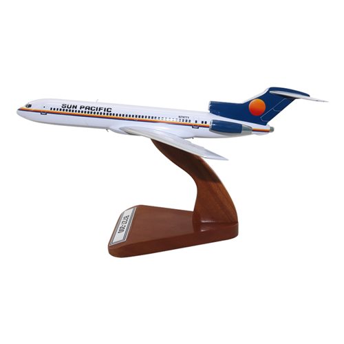 Sun Pacific Boeing 727-227 Custom Airplane Model - View 2