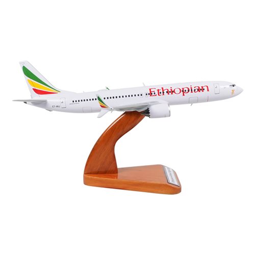 Ethiopian Airlines Boeing 737 Max 8 Custom Aircraft Model - View 4