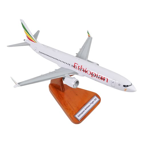 Ethiopian Airlines Boeing 737 Max 8 Custom Aircraft Model - View 5
