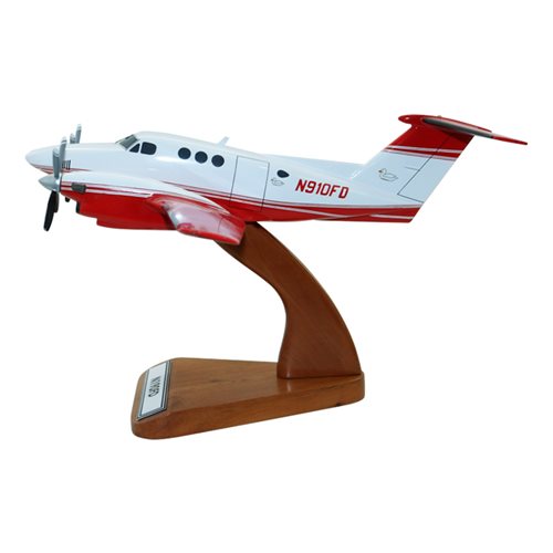 Beechcraft King Air F90 Custom Aircraft Model - View 2