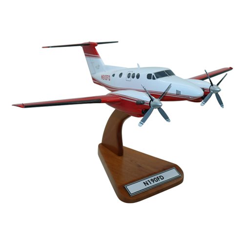 Beechcraft King Air F90 Custom Aircraft Model - View 5