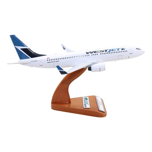 WestJet Airlines B737-800 Custom Aircraft Model - View 4