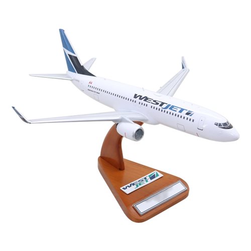 WestJet Airlines B737-800 Custom Aircraft Model - View 5