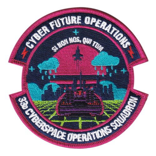 33 COS Cyber Future Operation Patch | 33rd Cyberspace