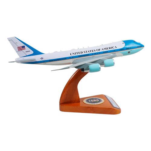 Design Your Own Air Force One Boeing 747-200 Custom Airplane Model - View 4