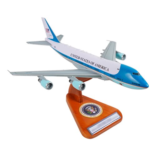 Design Your Own Air Force One Boeing 747-200 Custom Airplane Model - View 5