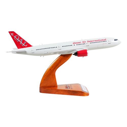 Omni Air International Boeing 777-200ER Custom Aircraft Model - View 4