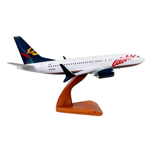 Aloha Airlines Boeing 737 Max 7 Model Custom Airplane Model - View 4