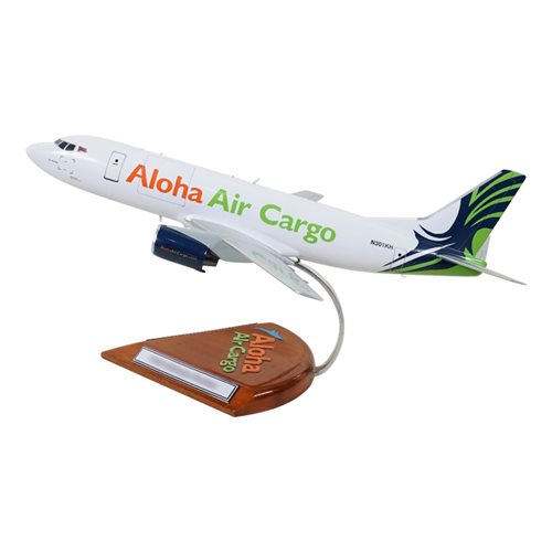 Aloha Air Cargo Boeing 737-330F Model Custom Airplane Model - View 2