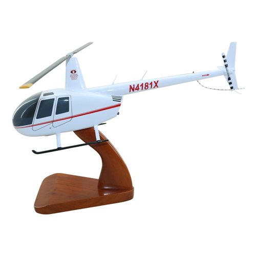 R44 Helicopter Model  - View 2