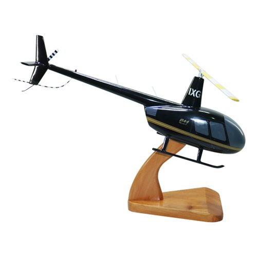 R44 Helicopter Model  - View 4