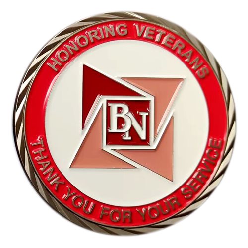 Bank Northwest Honoring Veterans Challenge Coin - View 2