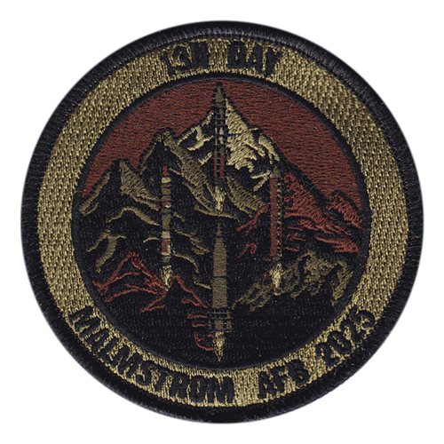 12 MS MalmStrom AFB 2025 OCP Patches