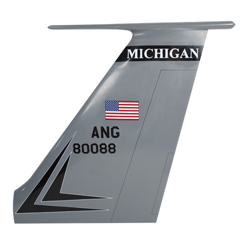 127 ARG KC-135 Airplane Tail Flash - View 3