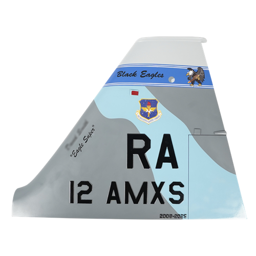 12 AMXS T-38C Airplane Tail Flash