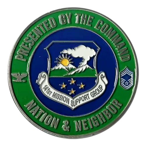 141 MSG Command Challenge Coin - View 2