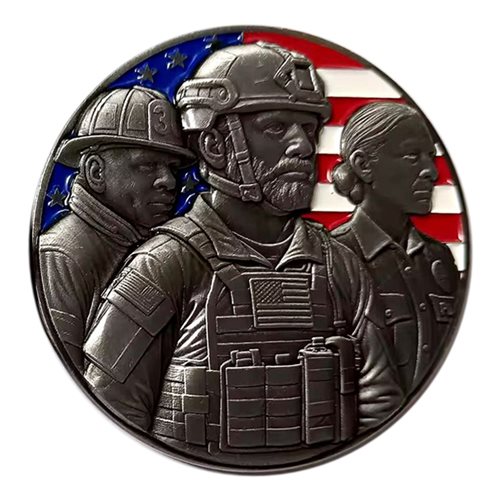 NAVFRW Wellness Challenge Coin - View 2